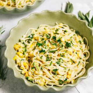 Summer Squash Linguine Pasta Recipe