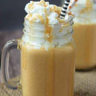 Boozy Pumpkin Caramel Milkshake