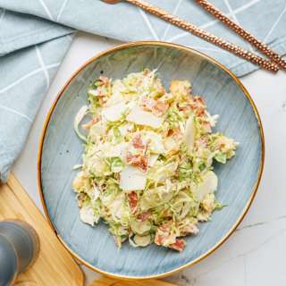 Brussels Sprouts Caesar Salad