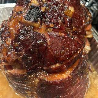 Double Smoked Ham with Apricot Glaze