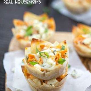 Cheesy Buffalo Chicken Cups