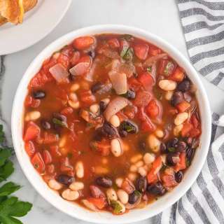Black and White Bean Soup