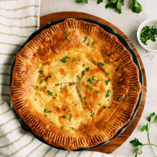 Double Crust Chicken Pot Pie Recipe