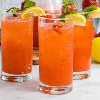 Spiked Strawberry Lemonade