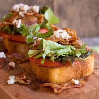 Garlic BLT Stacks