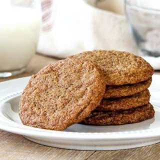 Perfect Soft and Chewy Gingersnap Cookies