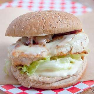Chicken Bacon and Swiss Sandwich