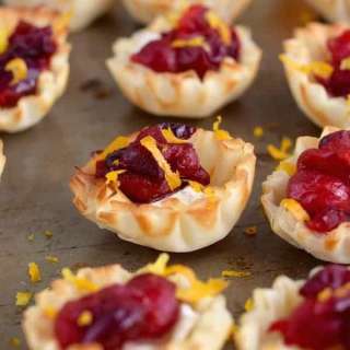 Cranberry Brie Cups