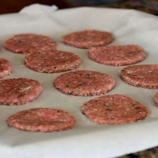 Make Ahead Homemade Sausage patties