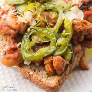 British Style Beans on Toast