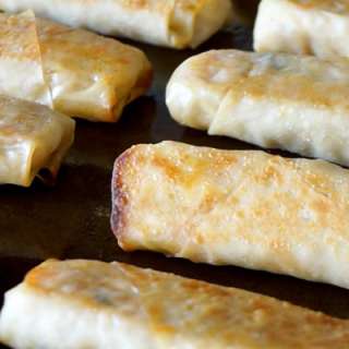Baked Egg Roll Recipe {Homemade Freezer Meal}