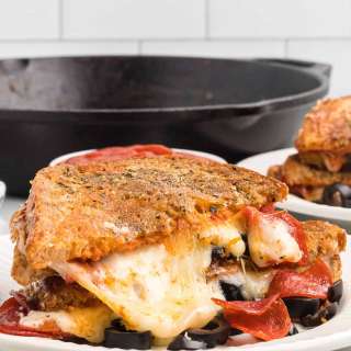 Pepperoni Pizza Grilled Cheese