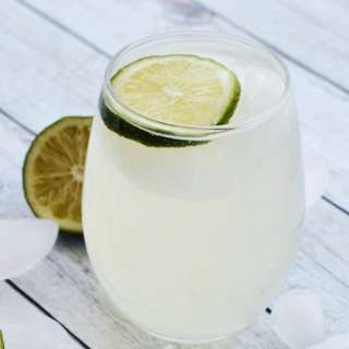 All Natural Sparkling Ginger Limeade
