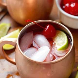 Cherry Moscow Mules