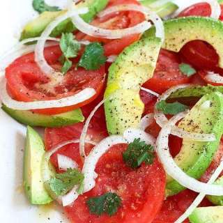 Tomato and Avocado Salad