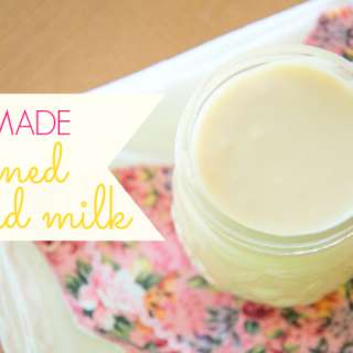 Homemade Sweetened Condensed Milk