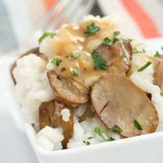 Parmesan Mushroom Risotto