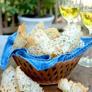 Asiago Cheese Crisps (Frico)