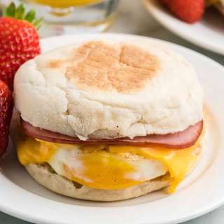 Ham Egg and Cheese Muffins