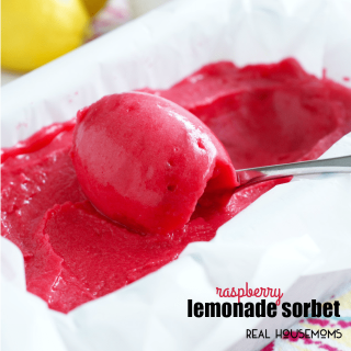 Raspberry Lemonade Sorbet