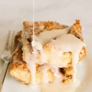 MAPLE GLAZED FRENCH TOAST CASSEROLE