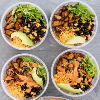 15-Minute Quinoa Burrito Bowls