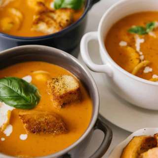 Creamy Tomato Basil Soup Recipe