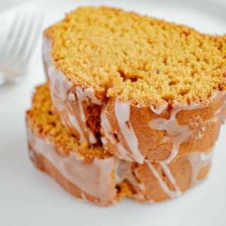 Cinnamon Glazed Pumpkin Spice Bread