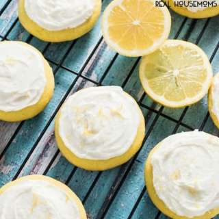 Frosted Lemon Sugar Cookies