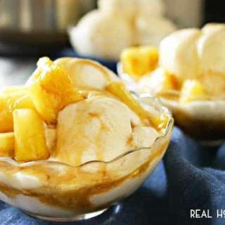 Brown Sugar Pineapple Sundae