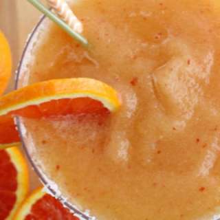 Frozen Peach & Cara Cara Orange Margarita