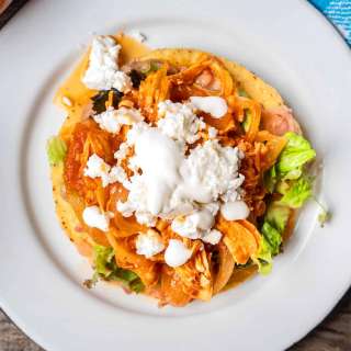 Chicken Tostadas