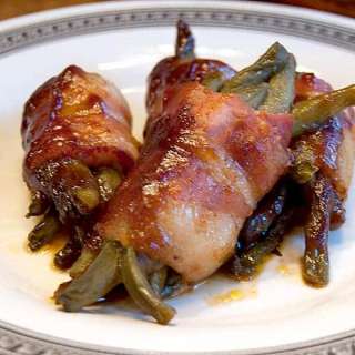 Barbecued Green Bean Bundles