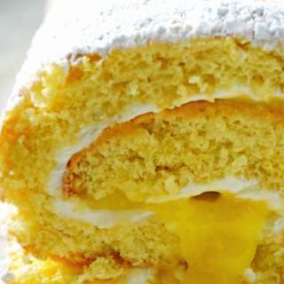 Lemon Cake Roll Recipe