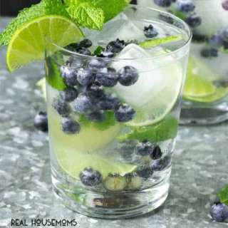Blueberry Mojitos