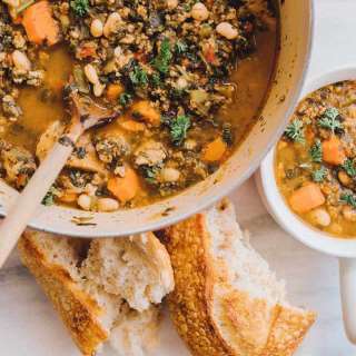 Italian Turkey and Spinach Chili