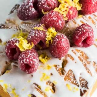 Lemon Raspberry Loaf Cake