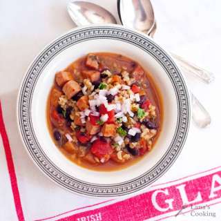 Black Bean and Ham Soup