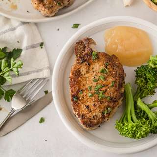Easy Pan Fried Pork Chops
