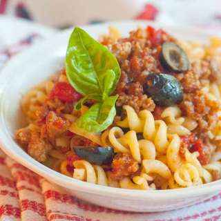 Italian Sausage and Rotini