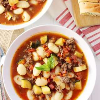Italian Sausage & Gnocchi Soup