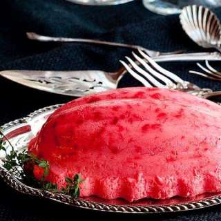 Polly’s Pink Stuff (Raspberry Jello Mold)