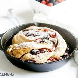 berry braided bread