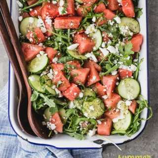 Summer Watermelon & Cucumber Salad