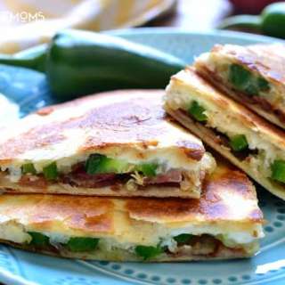 Jalapeno Popper Quesadillas