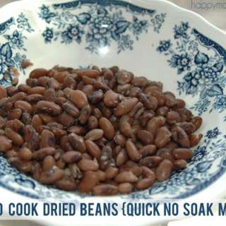 Quick Cook Dried Beans (No Soak Recipe)