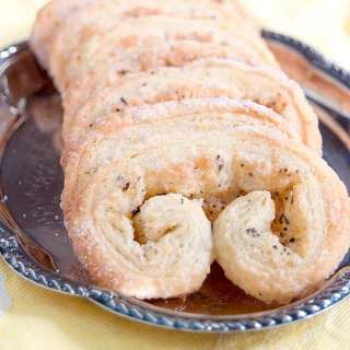 Lemon Basil Palmiers