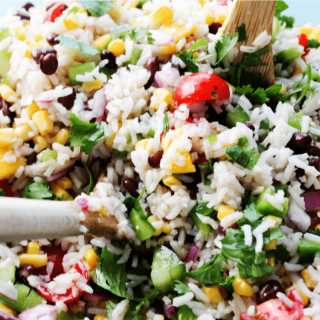 Mexican Mango Rice Salad