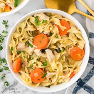 Classic Homemade Chicken Noodle Soup