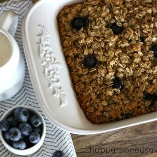 The Perfect Breakfast {Baked Blueberry Oatmeal}